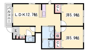 ハイツグレースの物件間取画像